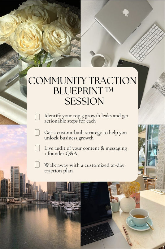 Community Traction Blueprint™ Session
